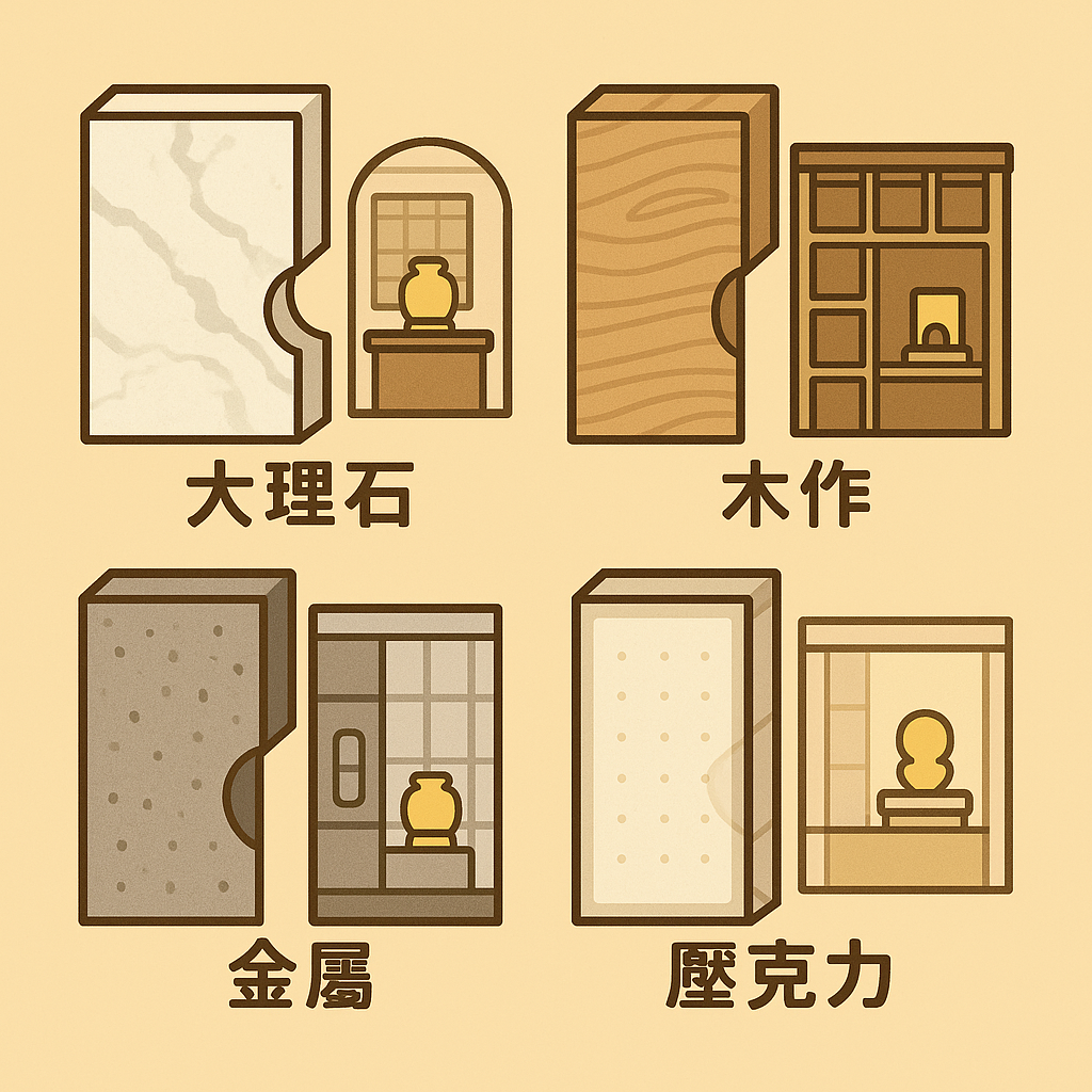 靈骨塔設計風格與材質介紹|從傳統雕刻到現代美學的演變