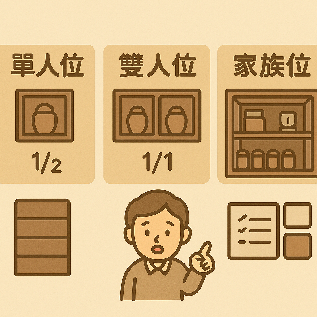 塔位(單人/雙人/家族位)